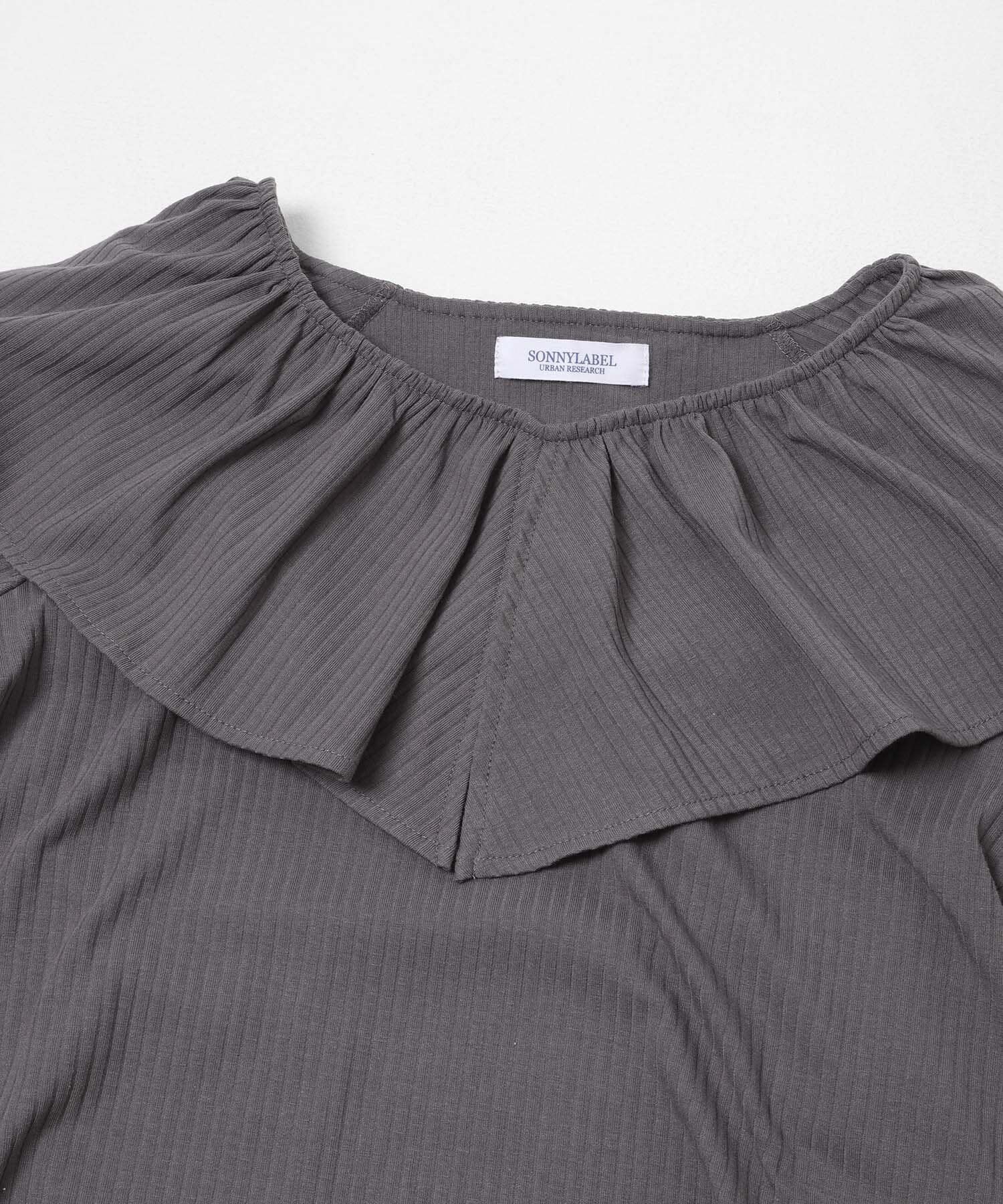 Sonny Label 「『WEB限定』フリルカラーテレコプルオーバー」|Tシャツ・カットソー|