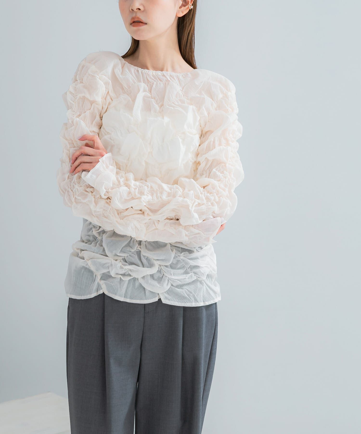 URBAN RESEARCH ROSSO「Mewl　シャーリング トップス」|その他|