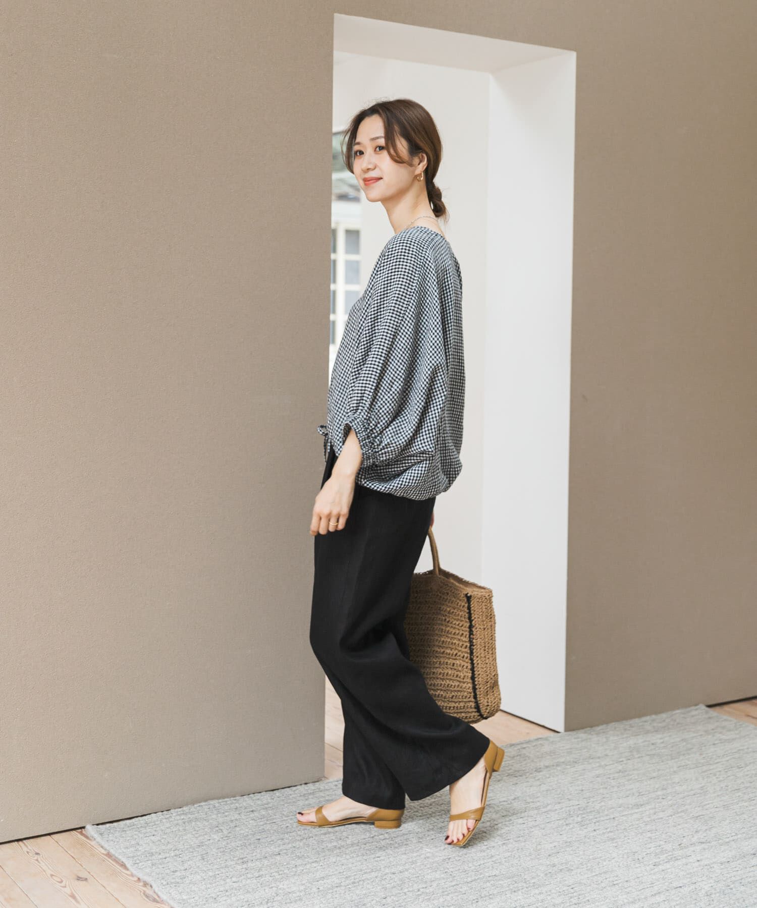 URBAN RESEARCH DOORS「リネンイージーパンツ」|その他|