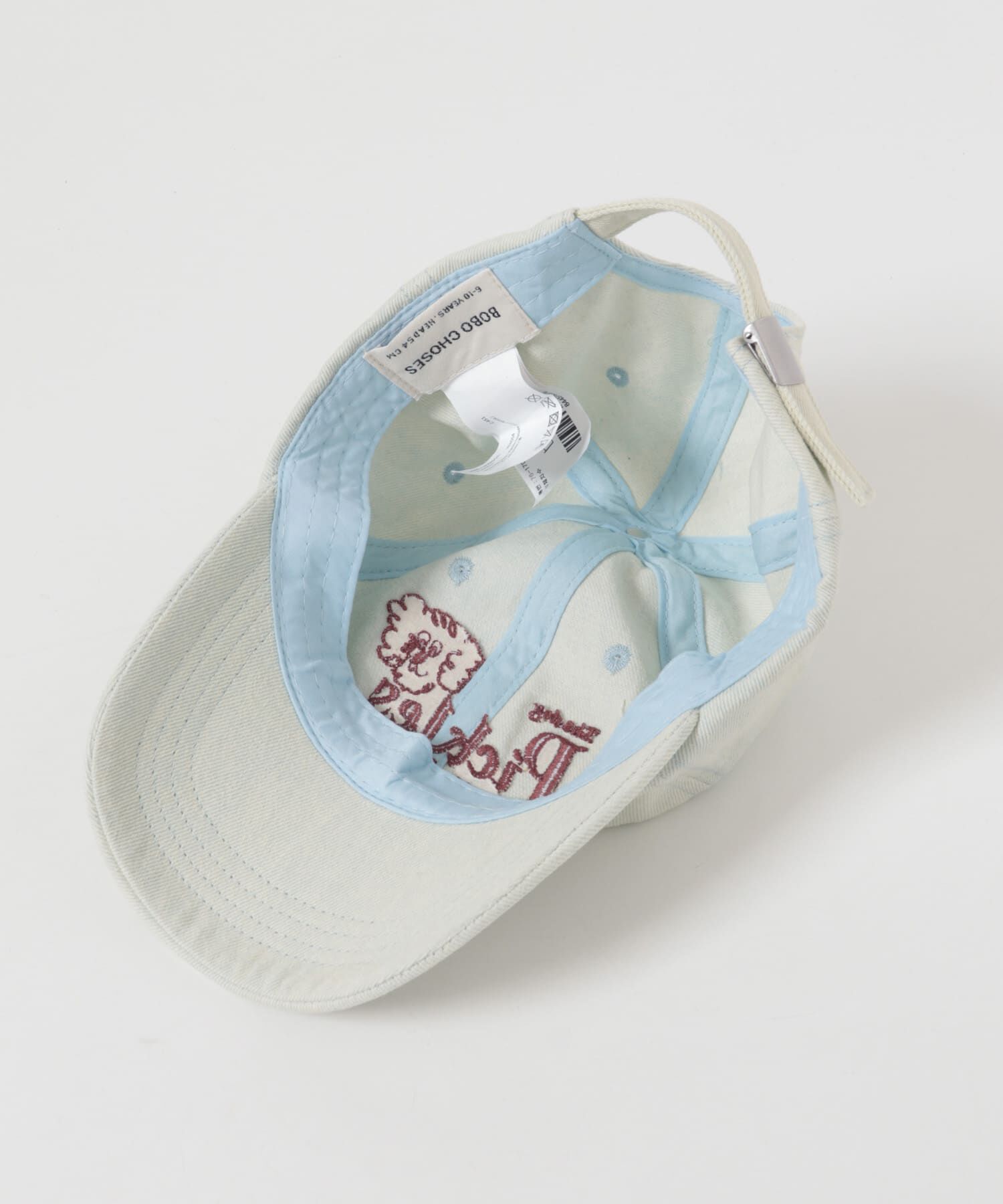 bobo choses デニムキャップ　2-6y BC denim cap BOBO CHOSES（ボボショーズ）2025AW Go Bobo Denim cap デニムキャップ