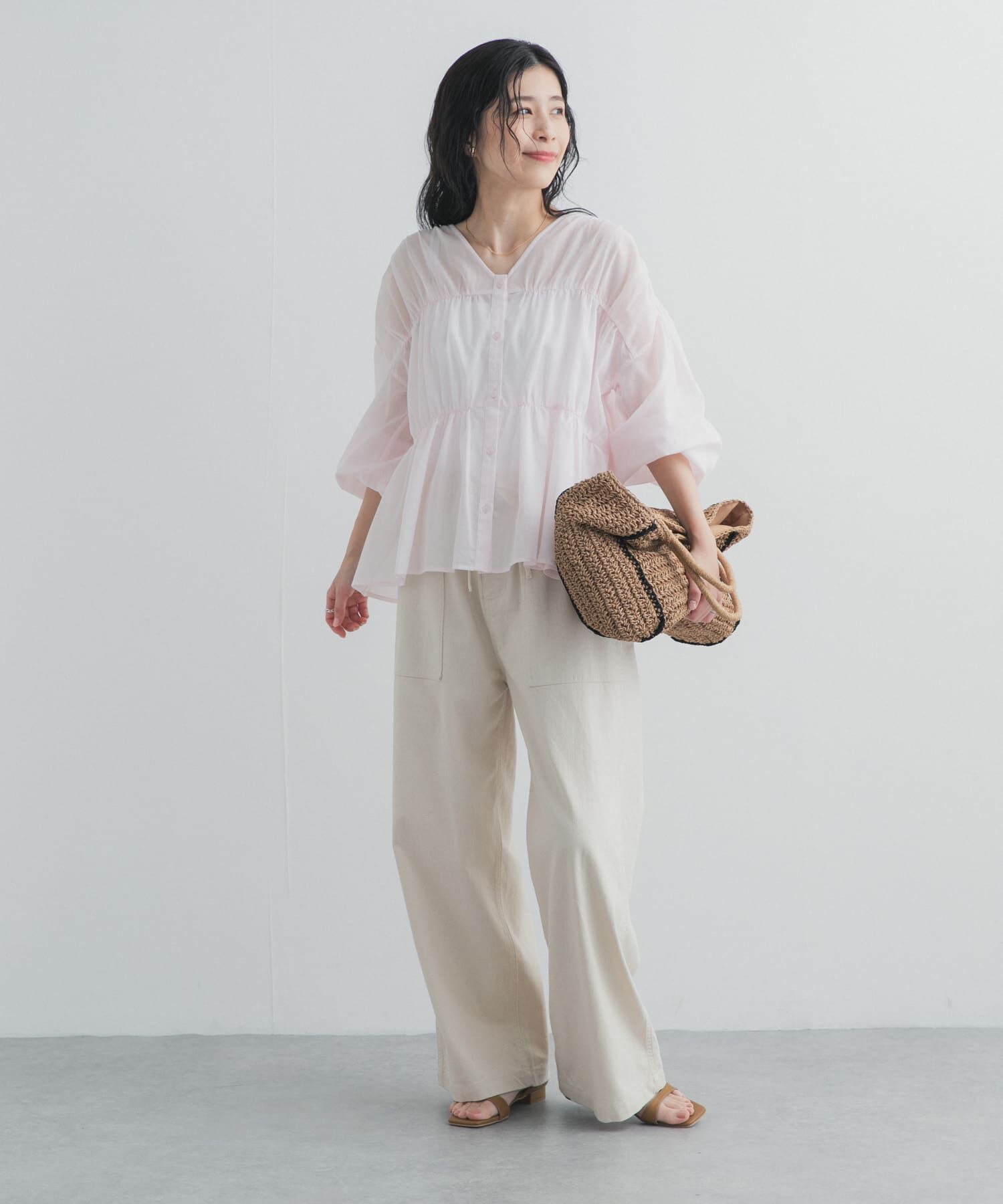 URBAN RESEARCH DOORS「コットンベーカーパンツ」|その他|