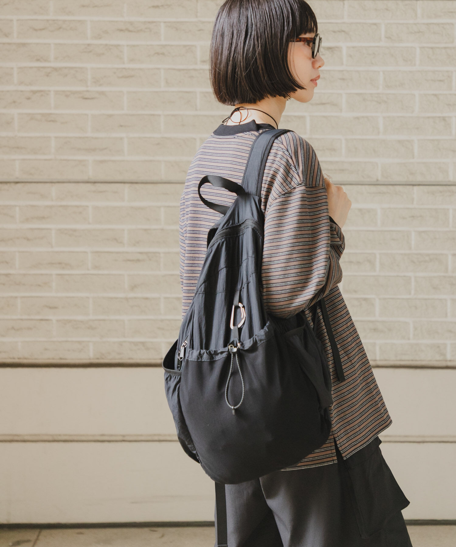 URBAN RESEARCH DOORS「『スタッフ企画』マルチボーダーロングTシャツ」|Tシャツ・カットソー|