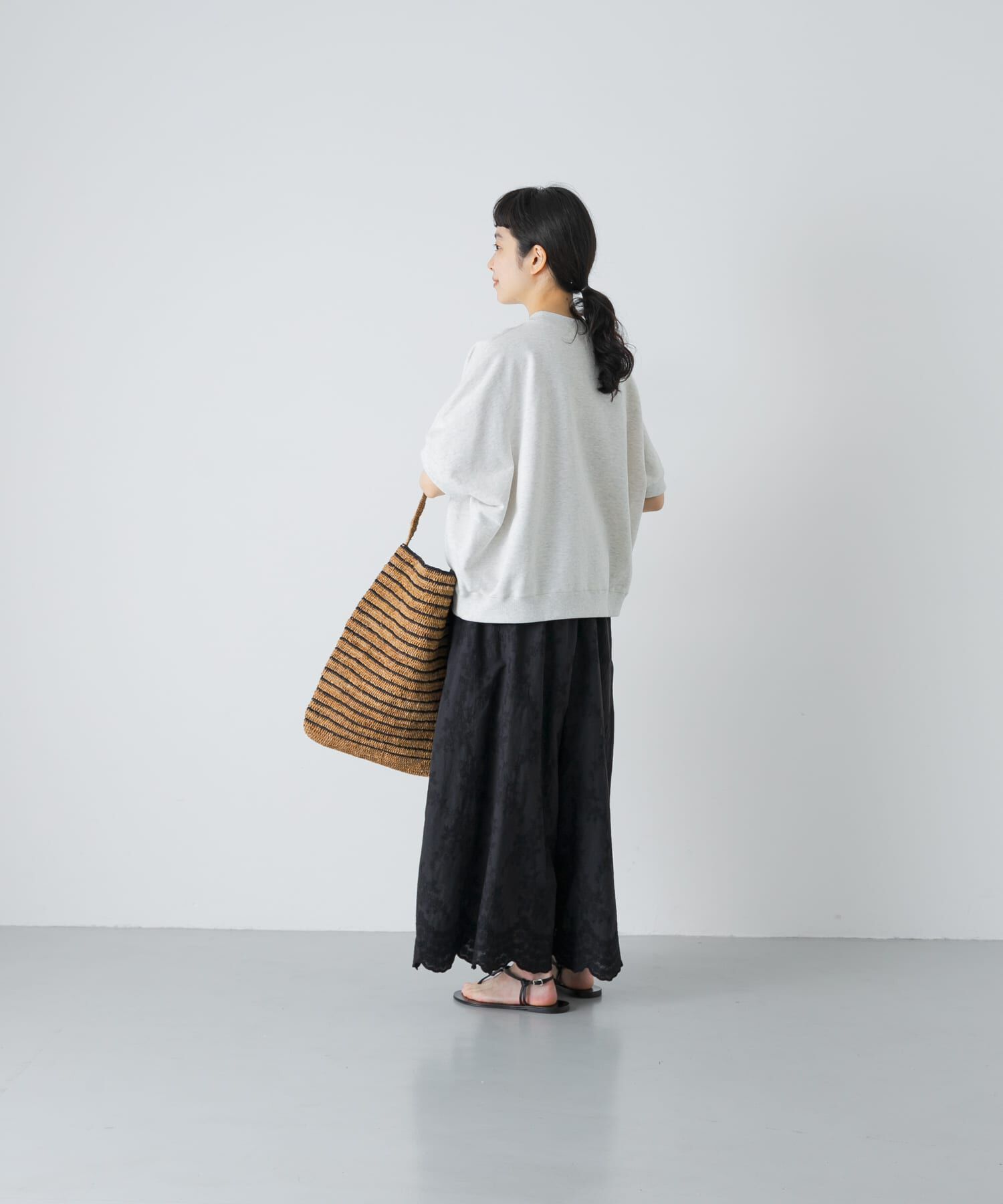 かぐれ「ワイド裏毛プルオーバー」|Tシャツ・カットソー|