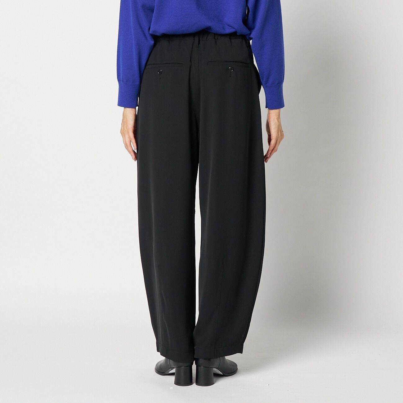 HELIOPOLE「HELIOPOLE DRAPE TWILL MILITARY PANTS」|チノ|