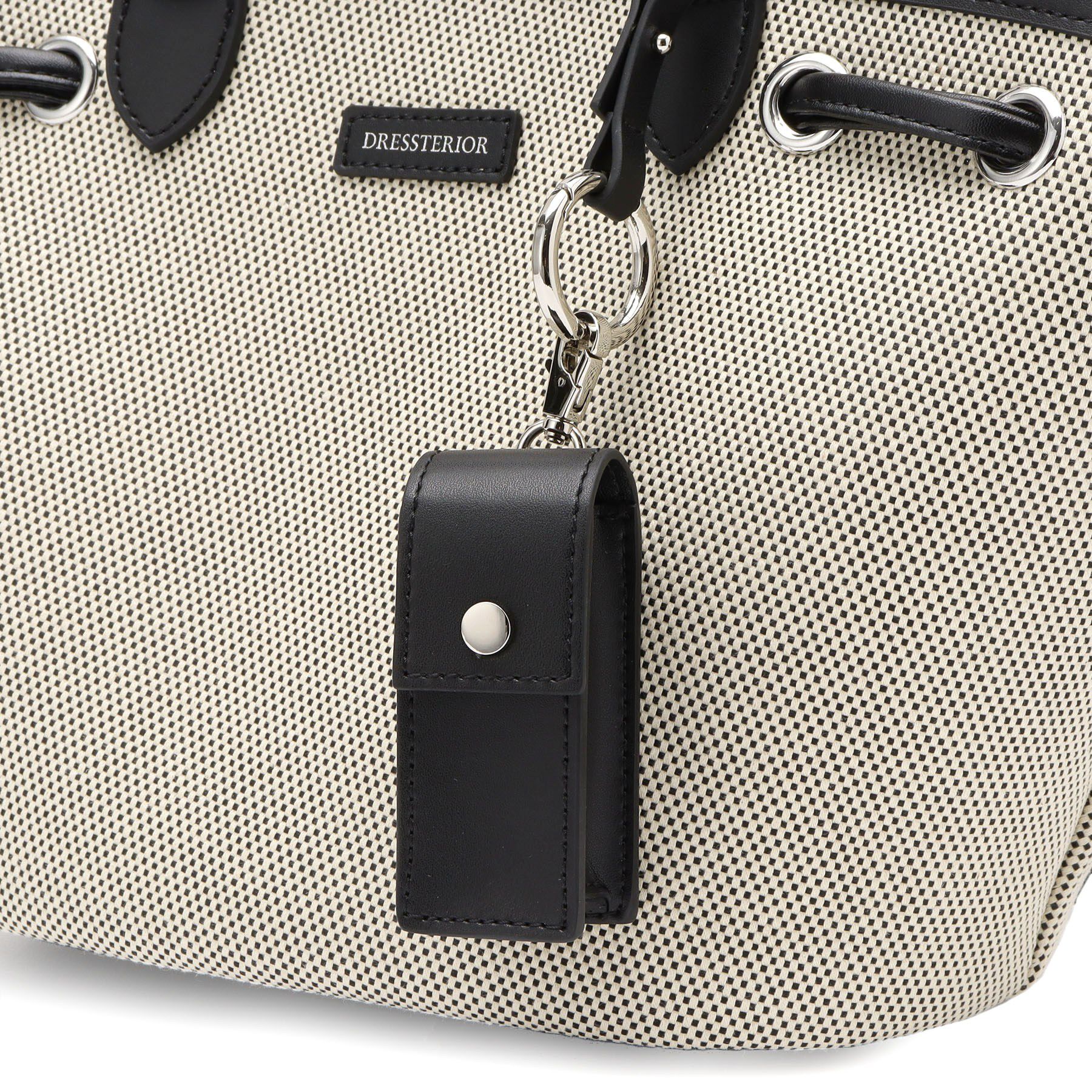 DRESSTERIOR「【otonaMUSE5月号掲載】キャンバス&times;レザーバッグ」|トートバッグ|