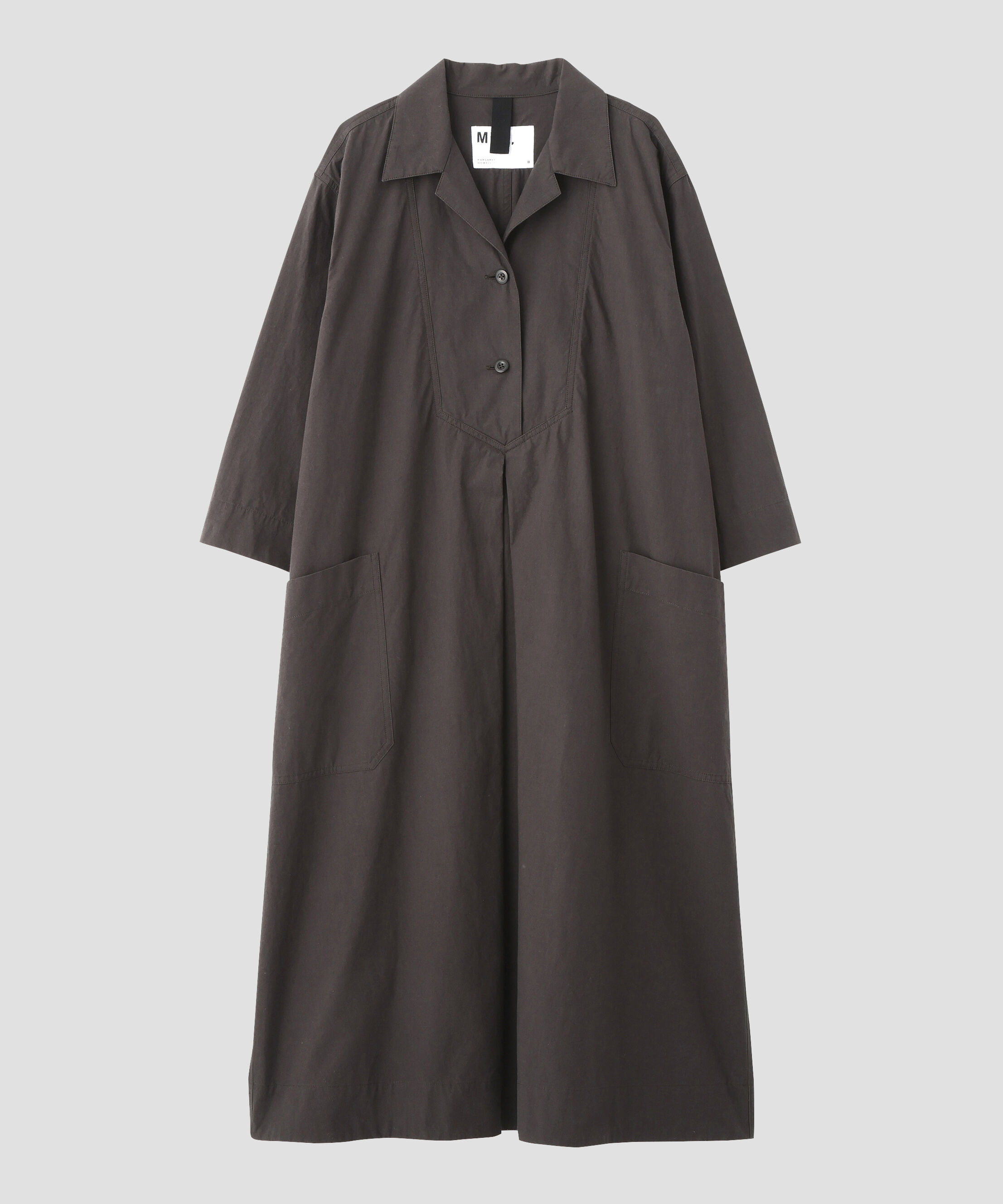MHL.「WASHED COTTON POPLIN DRESS」|ワンピース|