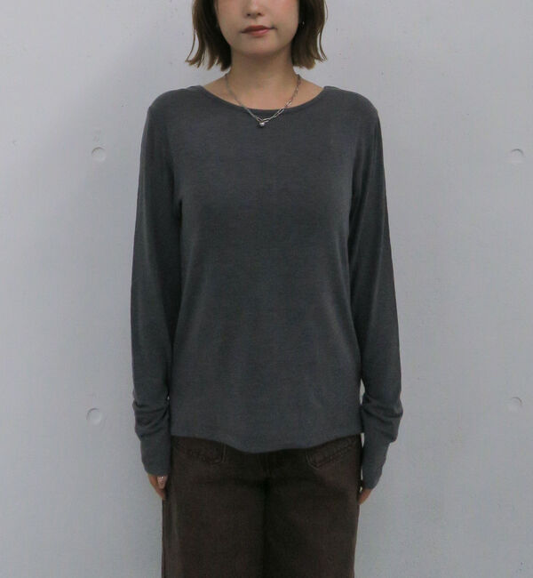 archives「シアー天竺クルーネック　ＴＯＰＳ」|Tシャツ・カットソー|