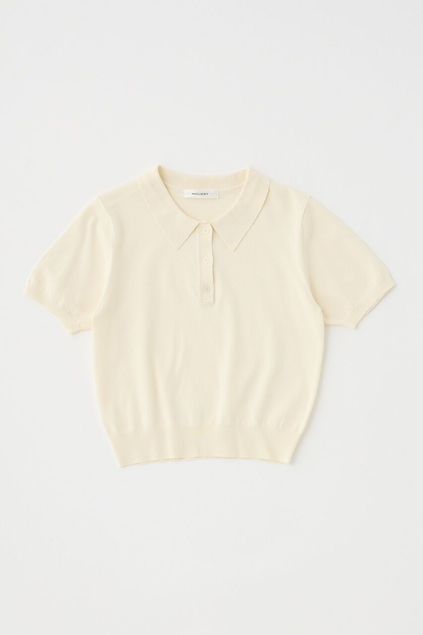 MOUSSY「BASIC KNIT ポロ」|ニット・セーター|