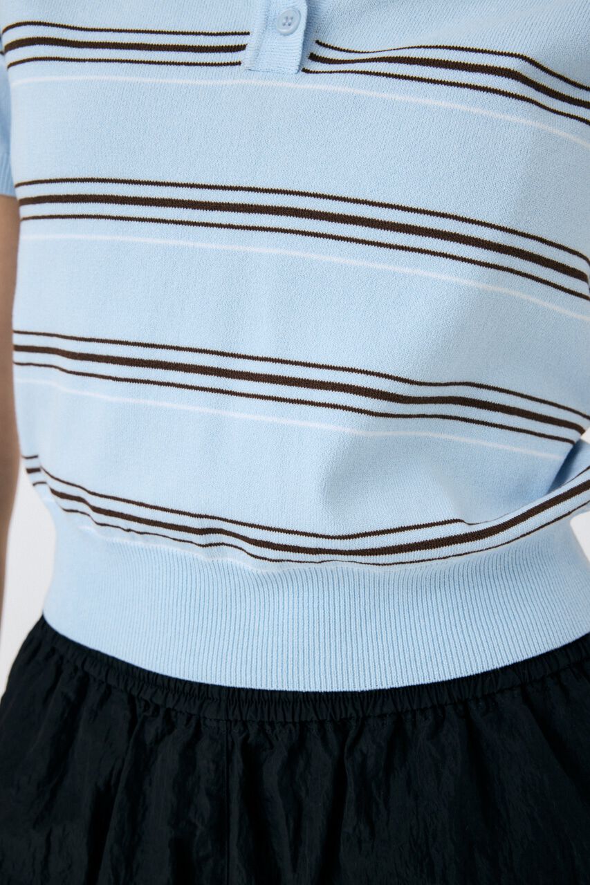 MOUSSY「BASIC KNIT ポロ」|ニット・セーター|
