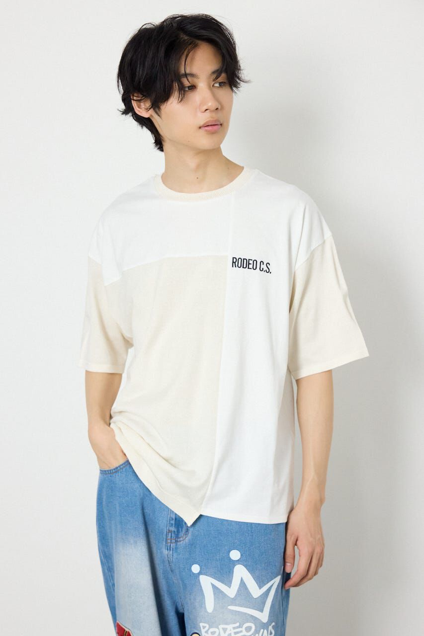 RODEO CROWNS「メンズランダムコンビニットトップス」|ニット・セーター|