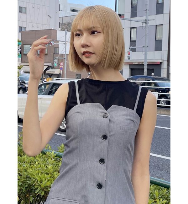 MURUA「2WAYコンパクトカットソー【セット販売対象】」|タンクトップ|