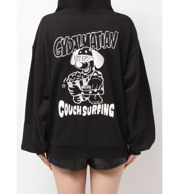 GYDA「COUCH SURFING GYDALMATIANスウェットパーカー」|パーカー|