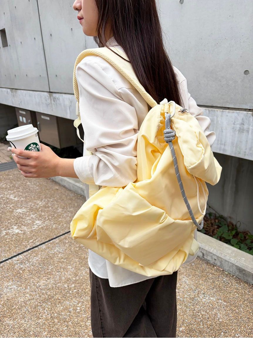 emmi atelier「【ONLINE限定カラーあり】マルチユースバックパック」|リュック|