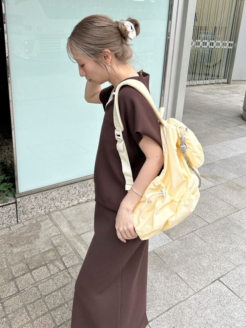 emmi atelier「【ONLINE限定カラーあり】マルチユースバックパック」|リュック|