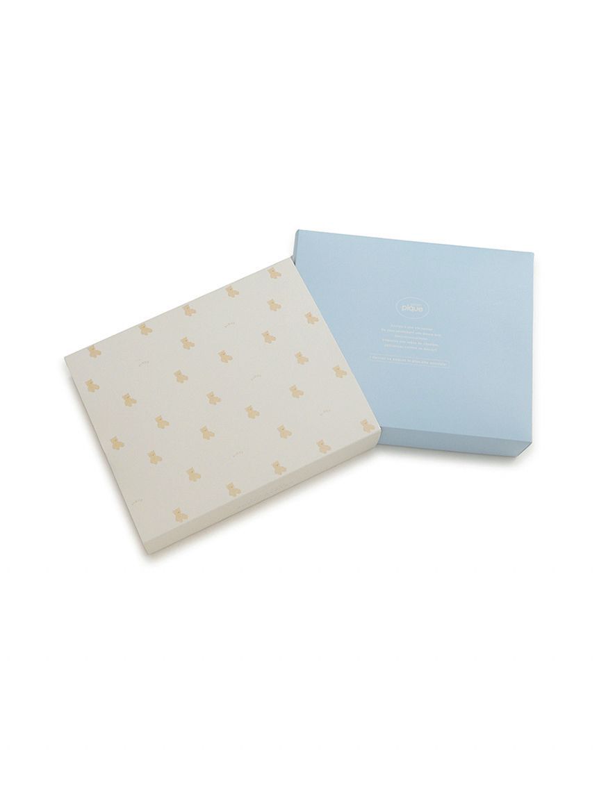 GELATO PIQUE KIDS & BABY「【ラッピング済み】【BABY】ベアブランケット&ボディースーツ&スタイ3点セット ギフトBOX」|その他ベビー用品|