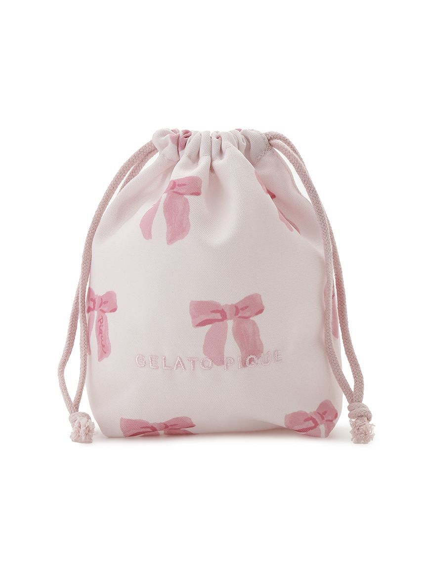 GELATO PIQUE KIDS & BABY「【入園入学グッズ】【限定カラーあり】巾着Sサイズ」|ポーチ|PNK