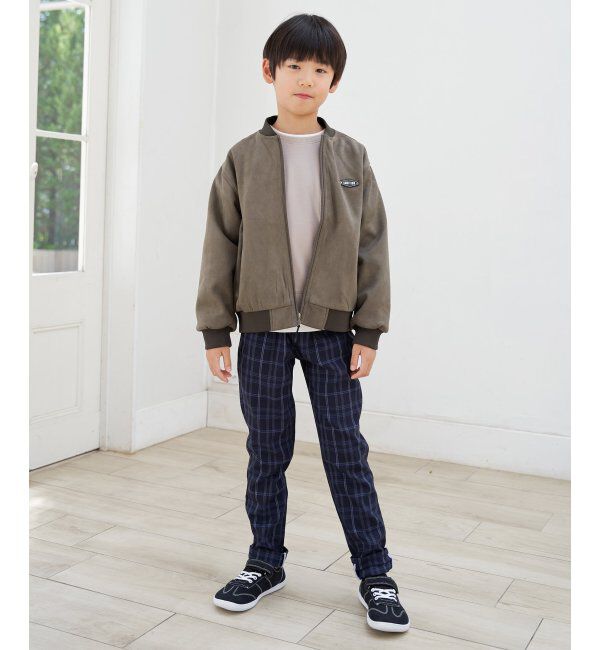 ikka kids「MKフェイクスエードリブブルゾン」|その他|