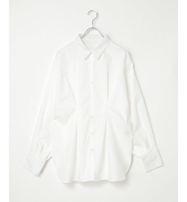VENCE share style「ブロードウエストタックシャツ」|シャツ・ブラウス|