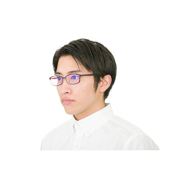  「スクエア型 PCメガネ｜Zoff PC REGULAR TYPE（ブルーライトカット率約35％）」|サングラス|