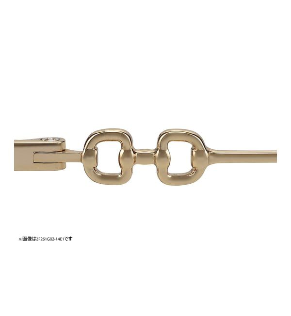  「Zoff｜SHIKANOMA ウェリントン型 サングラス | 中顔面短縮みえ クリアレンズ UVカット UV100%カット」|サングラス|