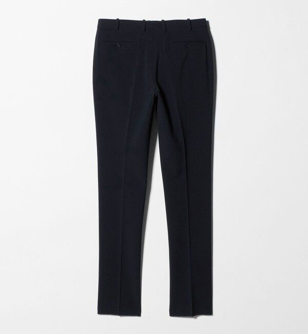 UNITED ARROWS「シアサッカー ノープリーツ スラックス COMFORT EASY‐MODEL ストレッチ」|スラックス|