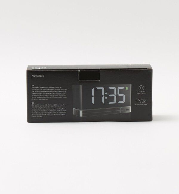 Style for Living「＜BRAUN＞DIGITAL CLOCK BC27B」|クロック・置時計|
