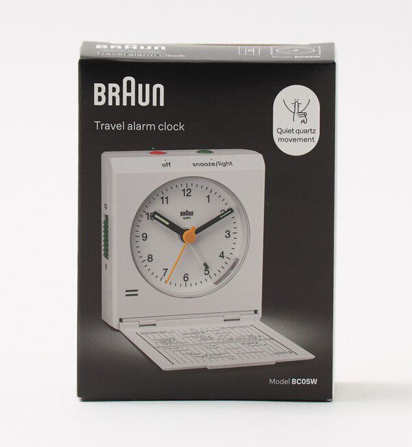 Style for Living「＜BRAUN＞TRAVEL ALARM CLOCK BC05」|クロック・置時計|