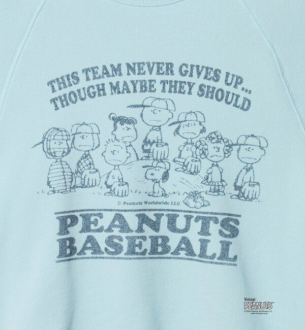 UNITED ARROWS green label relaxing「＜FRUIT OF THE LOOM&times;PEANUTS＞スウェット 5分袖 / キッズ  140cm-150cm」|Tシャツ・カットソー|