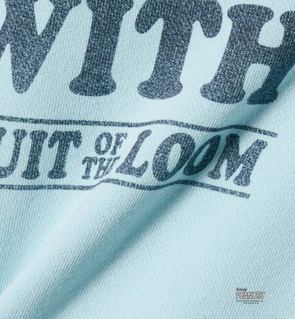 UNITED ARROWS green label relaxing「＜FRUIT OF THE LOOM&times;PEANUTS＞スウェット 5分袖 / キッズ  140cm-150cm」|Tシャツ・カットソー|