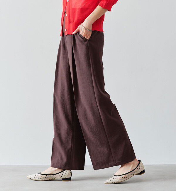 UNITED ARROWS green label relaxing「【結論シリーズ】ドライクロス ニーハイワイド［size SHORT/TALLあり］」|その他|MD.BROWN