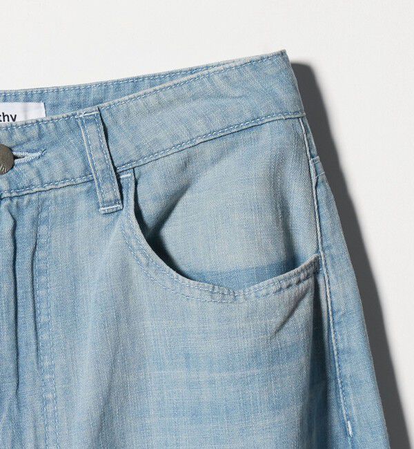 UNITED ARROWS green label relaxing「【別注】＜HEALTHY DENIM＞カーブ デニム パンツ ライトブルー」|デニム|