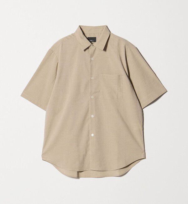 UNITED ARROWS green label relaxing「【WEB限定】JUST fit ウールライク 半袖 シャツ」|シャツ・ブラウス|MOCA
