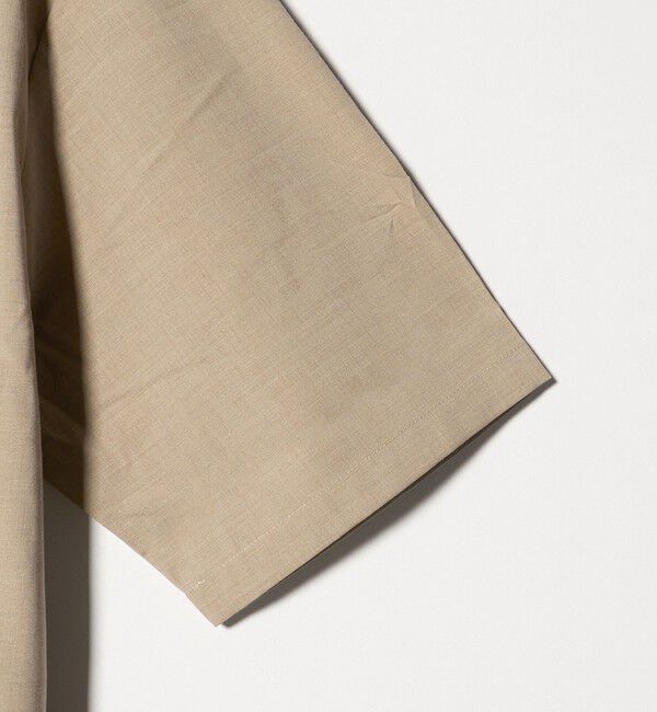 UNITED ARROWS green label relaxing「【WEB限定】JUST fit ウールライク 半袖 シャツ」|シャツ・ブラウス|