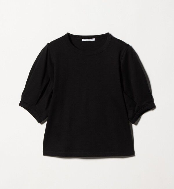 BEAUTY&YOUTH UNITED ARROWS「コットンスムース タック ショートスリーブ プルオーバー」|Tシャツ・カットソー|