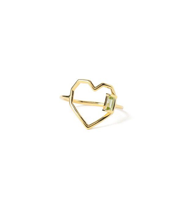 Demi-Luxe BEAMS 「ALIITA / ハート ペリドット リング」|その他|