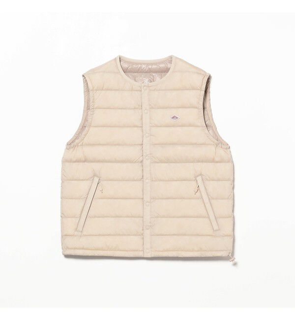 Ray BEAMS 「DANTON / CREWNECK INNER DOWN VEST」|ダウンベスト・ベスト|100_OYSTER_WHITE