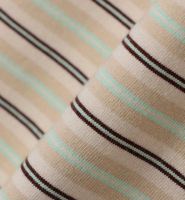 SHIPS「tone: DOUBLE STITCH SHORT SLEEVE T SHIRT STRIPE」|Tシャツ・カットソー|