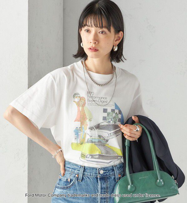SHIPS for women「【SHIPS別注】GOOD ROCK SPEED: FORD TEE」|Tシャツ・カットソー|ホワイト