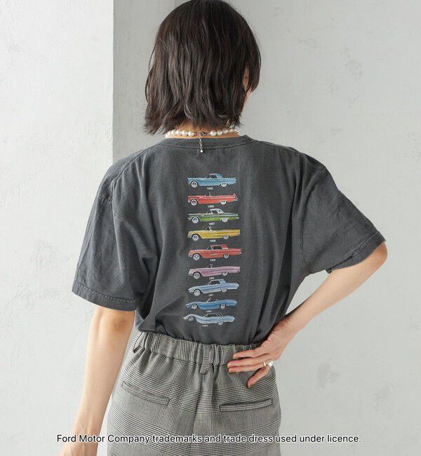 SHIPS for women「【SHIPS別注】GOOD ROCK SPEED: FORD TEE」|Tシャツ・カットソー|ブラック