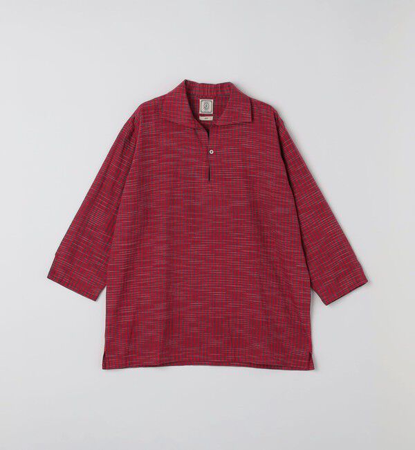 SHIPS「SHIPS: KHADI 7スリーブ カプリ シャツ」|シャツ・ブラウス|