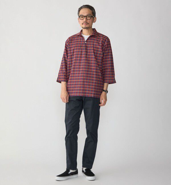 SHIPS「SHIPS: KHADI 7スリーブ カプリ シャツ」|シャツ・ブラウス|