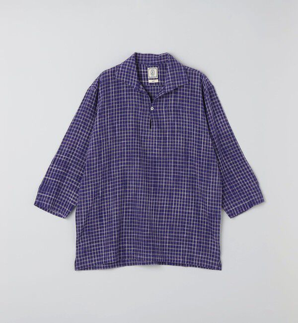 SHIPS「SHIPS: KHADI 7スリーブ カプリ シャツ」|シャツ・ブラウス|