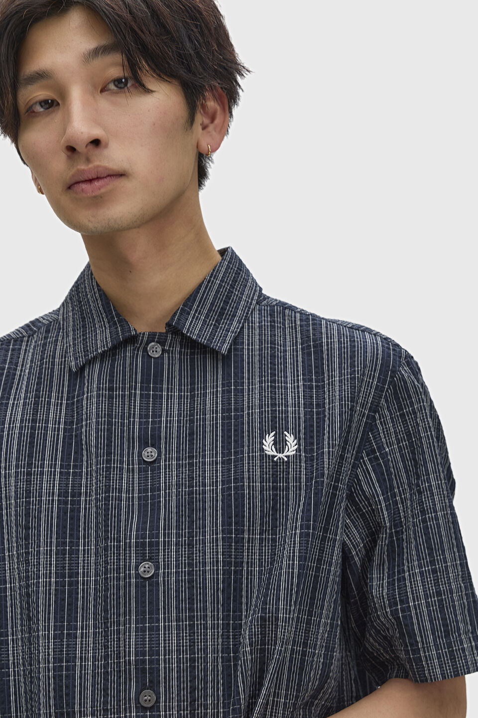 FRED PERRY 「Seersucker Check Shirt」|シャツ・ブラウス|