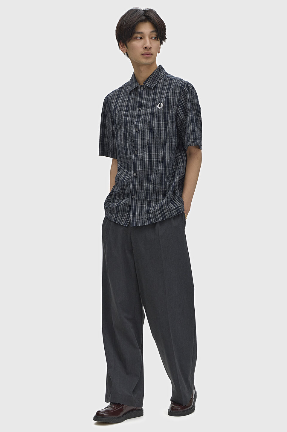 FRED PERRY 「Seersucker Check Shirt」|シャツ・ブラウス|