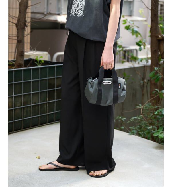 OUTDOOR PRODUCTS Usual Things「≪予約≫追加4 弱撥水トロピカルタックスラックス」|スラックス|