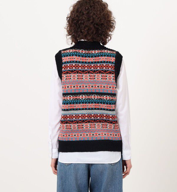 TOMORROWLAND BUYING WEAR「【別注】Redeux FAIR ISLE VEST フェアアイル ニットベスト」|ニット・セーター|