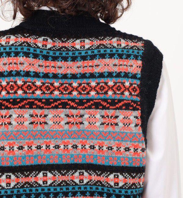 TOMORROWLAND BUYING WEAR「【別注】Redeux FAIR ISLE VEST フェアアイル ニットベスト」|ニット・セーター|