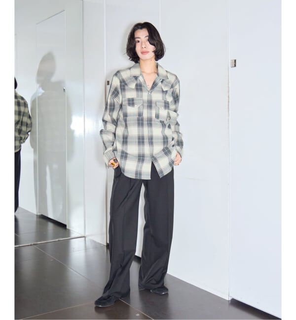  「《予約》LIGHT SLACKS パンツ」|スラックス|