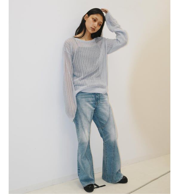 JOINT WORKS「NOCTO ARCHIVE/ノクト アーカイブ Biascut Wide Flare Denim」|デニム|