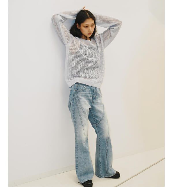 JOINT WORKS「NOCTO ARCHIVE/ノクト アーカイブ Biascut Wide Flare Denim」|デニム|